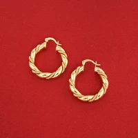 thick size earrings african 22k gold color sutd earring jewelry women earring eritrea ethiopia nigeria kenya ghana india