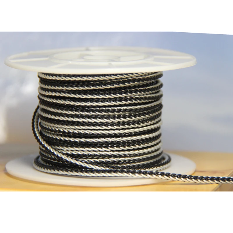 Кабель для наушников DIY Repair аудио кабель 8 нитей монокристаллической меди 160 ядер