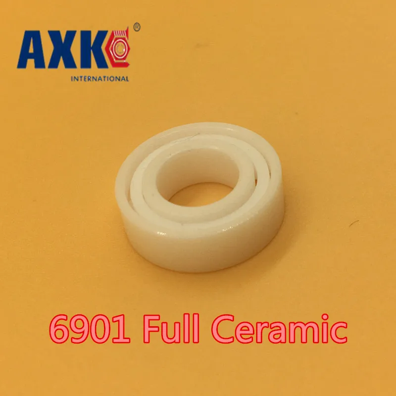 

2021 Rolamentos Rolamento Axk 6901 Full Ceramic Bearing ( 1 Pc ) 12*24*6 Mm Zro2 Material 6901ce All Zirconia Ball Bearings