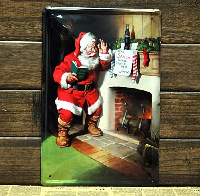 50 шт./лот металлический знак потертый шик Олово Кола постер украшение дома бар