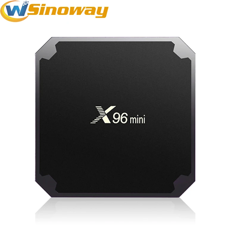 ТВ приставка X96 mini на Android 7 1 2 ГБ 16 8 четырехъядерный процессор Amlogic S905W поддержка UHD 4K 4 ГГц Wi Fi медиаплеер X96mini|tv