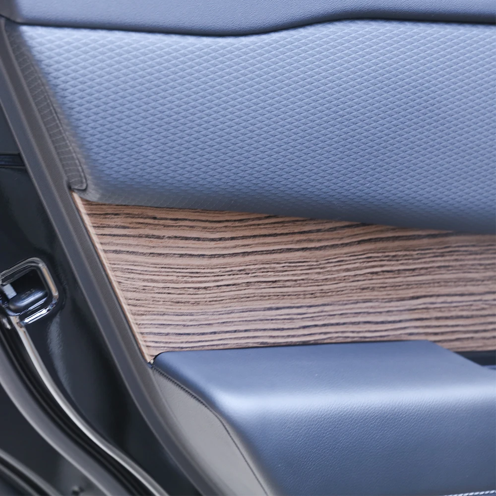 

4 Pcs For Land Rover Range Rover VELAR 2017 2018 Sands Wood Grain ABS Car Accessory Interior Door Handle Panel Cover Trim