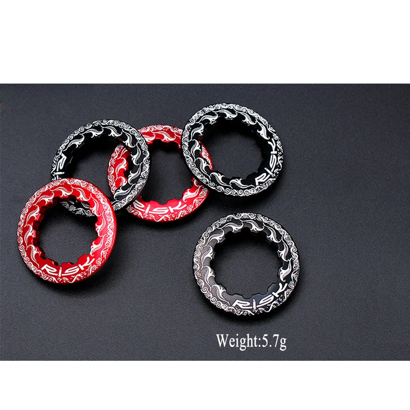 Aluminum Alloy 11T Flywheel Cover For Mountain Road Bike 2 Colors Ultra - light CNC Locked Locking Ring Cap 5.7g | Спорт и