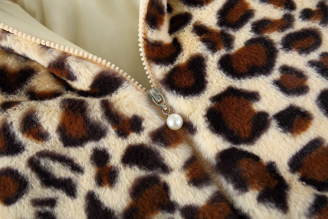 2018 new winter Girls Kids boys Leopard print plus velvet coat comfortable cute baby Clothes Children Clothing | Детская одежда и