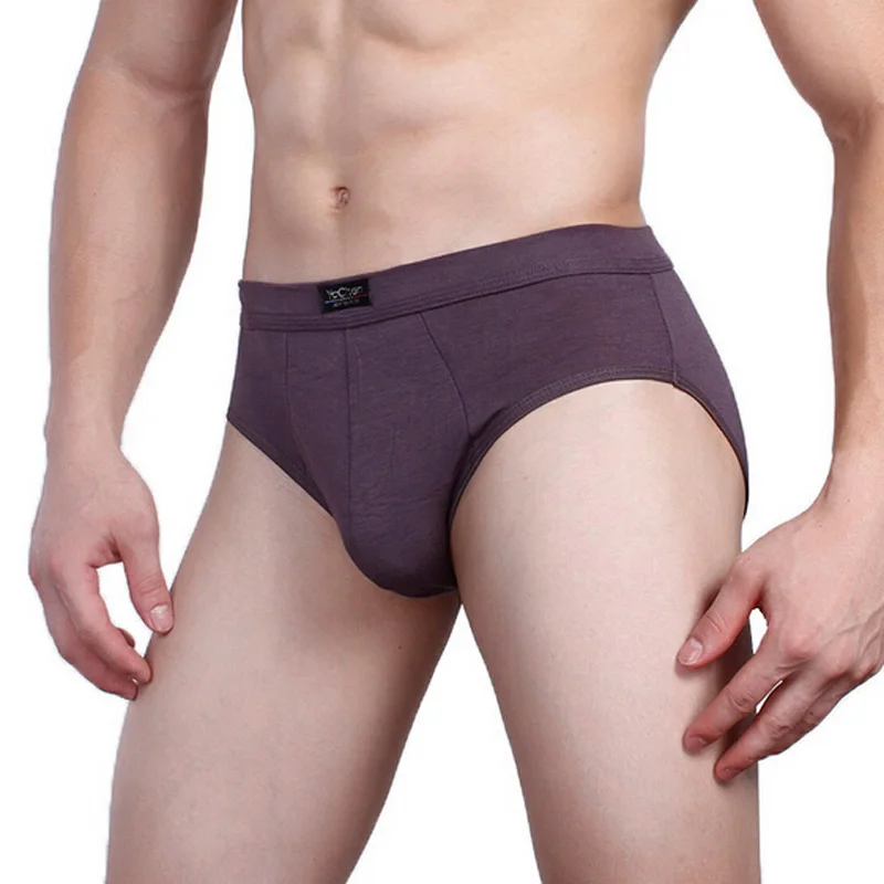 3 шт. мужские шорты из модала однотонные |