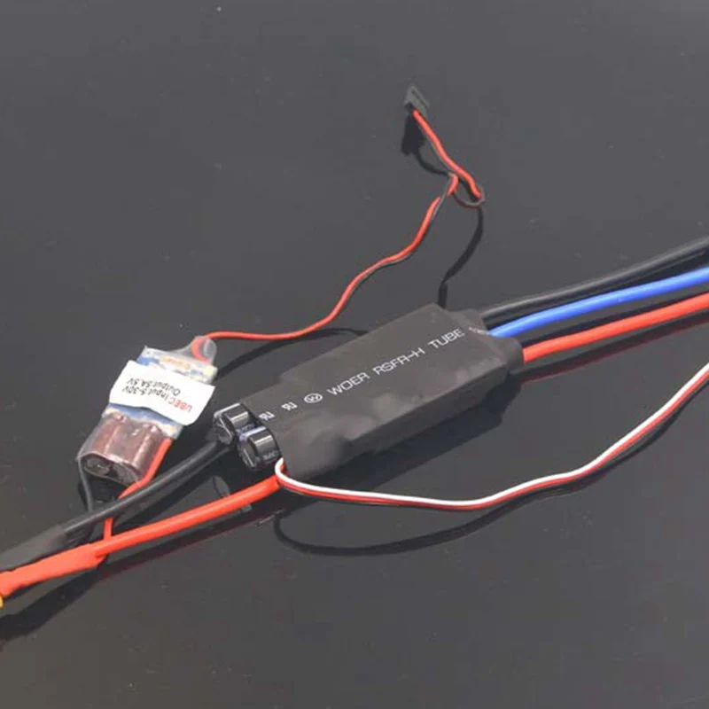 Flycolor 45A контроллер скорости rc самолет бесщеточный ESC 3-8S HV OPTO BEC 2 версии для дрона