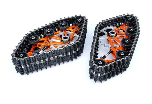 Металлический снегоход песковод комплект заднего колеса для HPI Baja 5T запчасти KM