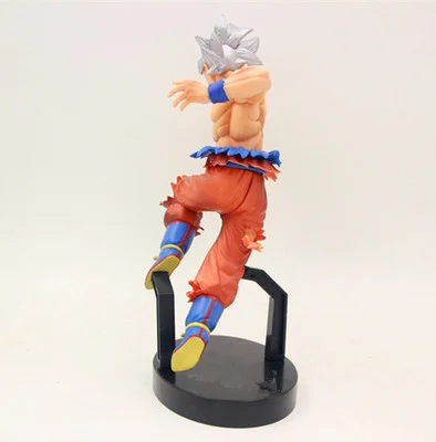 Аниме Dragon Ball Z Super Saiyan Ultra Instinct Goku Migatte серебряные волосы фигурка ПВХ Модель