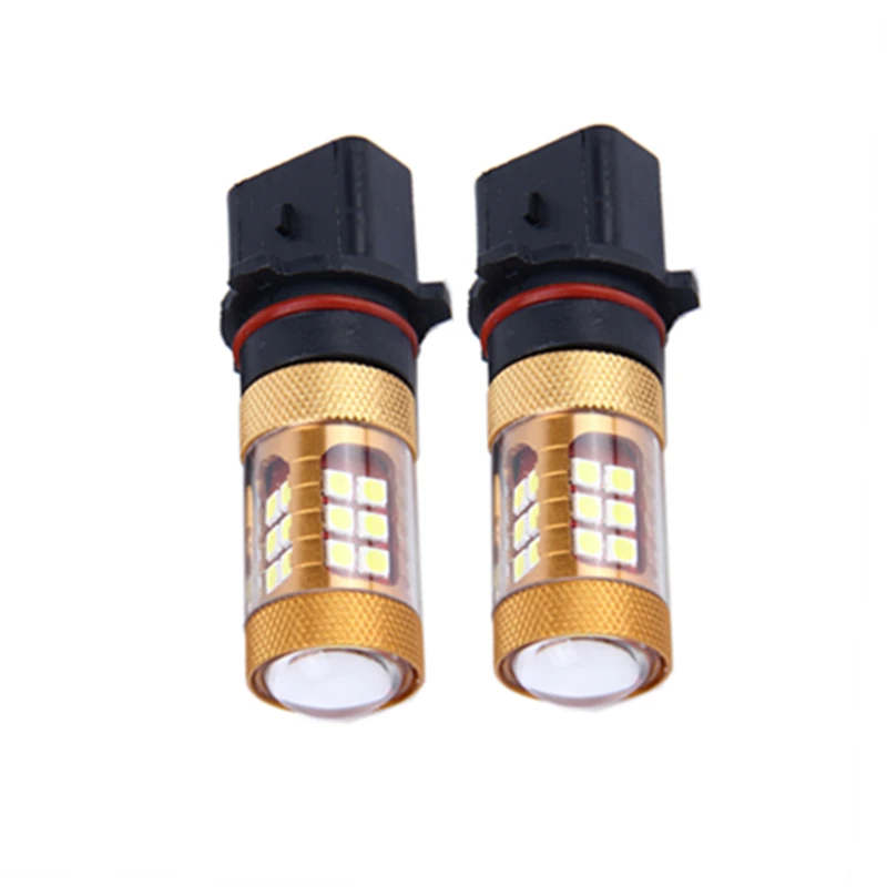 Новинка 2 шт. P13W 28W 900LM Samsung 3030 Chip 28 SMD 6500k с объективом мощные светодиодные