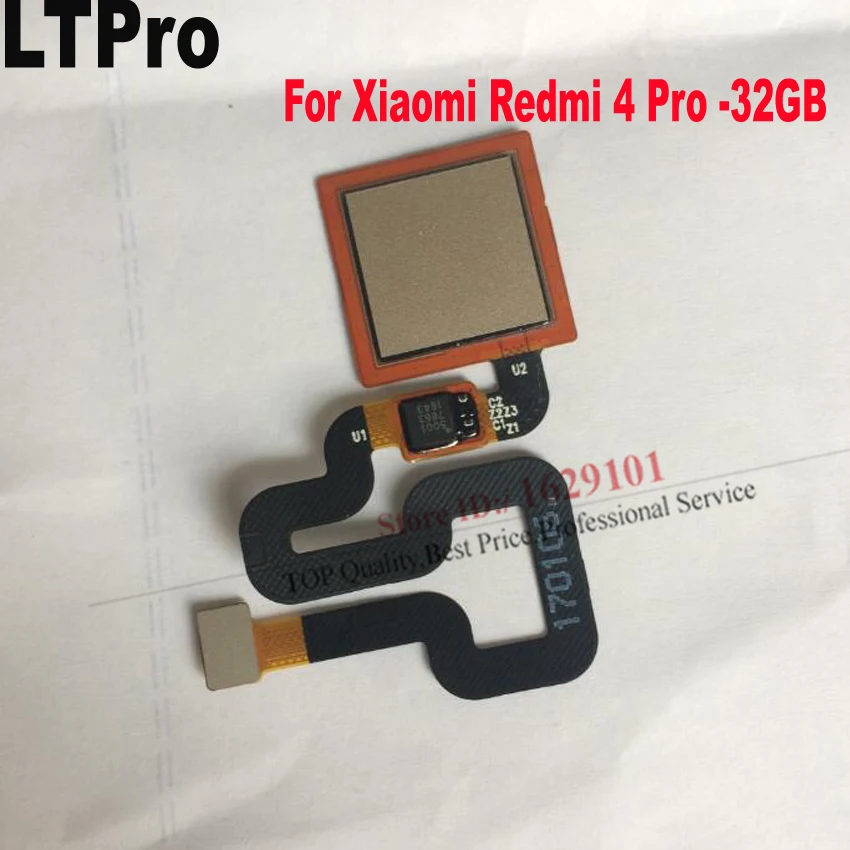 LTPro 1 шт. Оригинальный шлейф для задней кнопки и датчика отпечатков пальцев гибкий