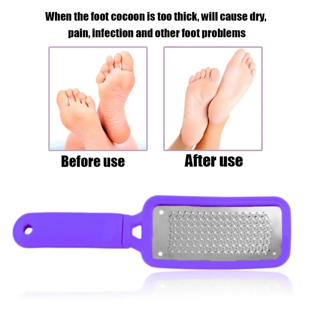 

LARGE Metal Foot File Pedicure Callus Remover Purple