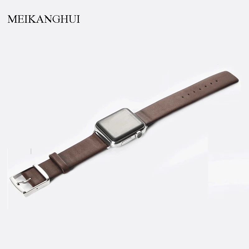 Ремешок для наручных часов Apple Watch Series 38 мм 42 черный коричневый браслет мужских и