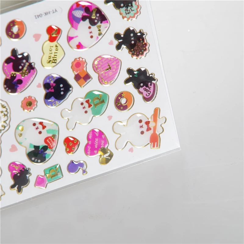 love Rabbit stickers for scrapbooking notebook mobile phone computer DIY cute cartoon sticker | Stickers