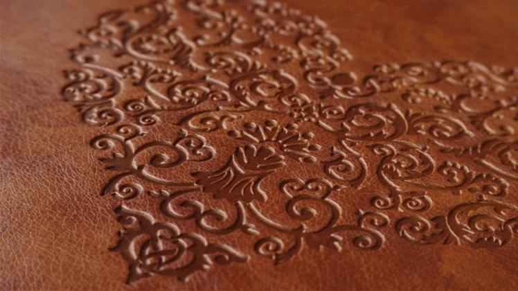 Высококачественные винтажные 25 черных бумажных листов из искусственной кожи