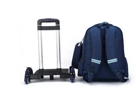 Детский Школьный рюкзак на колесиках школьные рюкзаки школьный для мальчиков