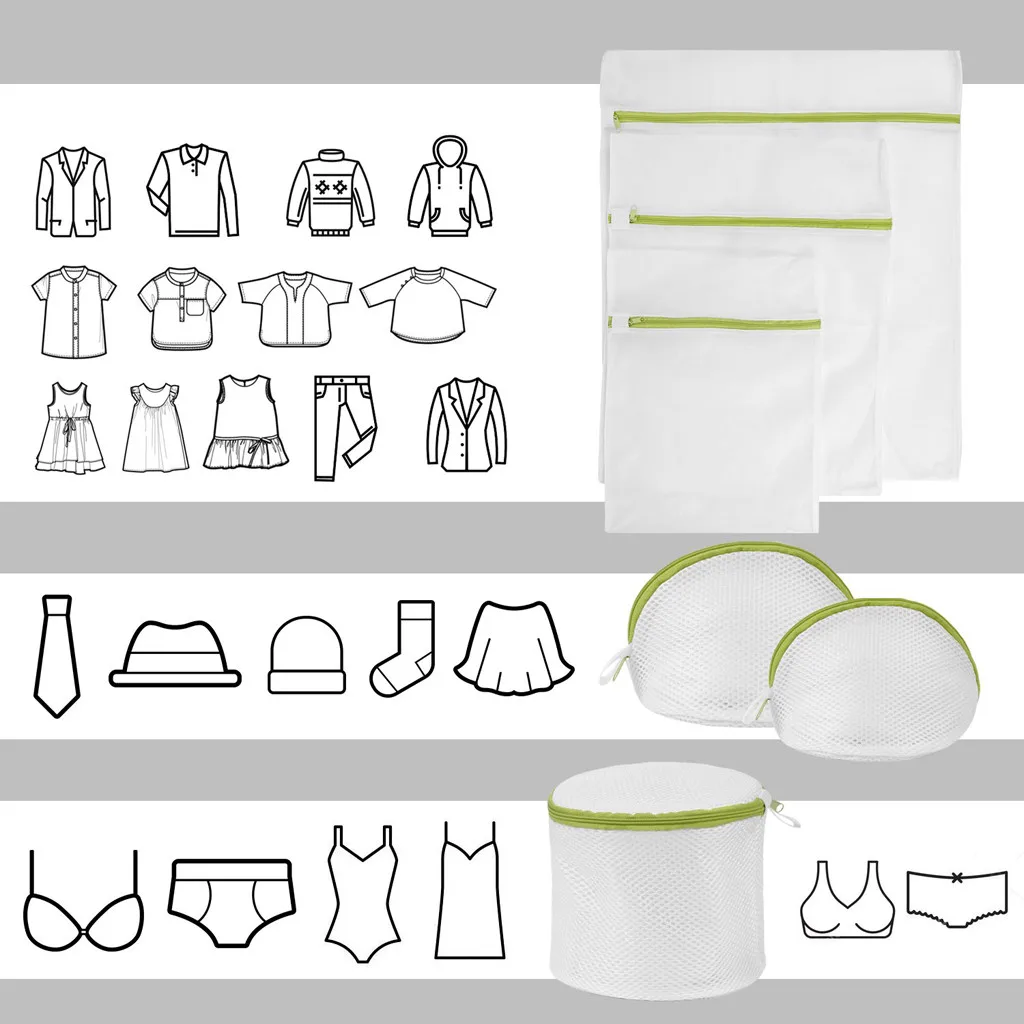 Лидер продаж стеганое одеяло для хранения 6 шт. новинка мешок стирки белья нижнее