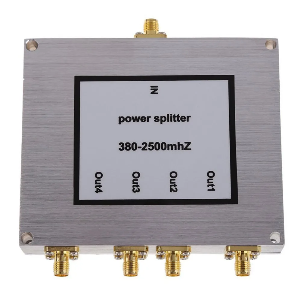 Усилитель сигнала 4 полосный с разъемом SMA 380 2500 МГц|connector sma|connector femaleconnector power |