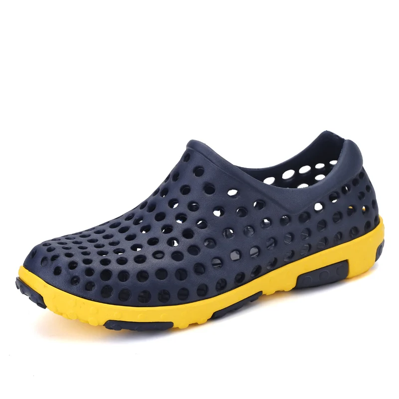 YIQITAZER 2017 New Famous Brand Casual Men Sandals Light Fashion Slipon Summer Cool Sandal Beach Shoes Man Water | Обувь