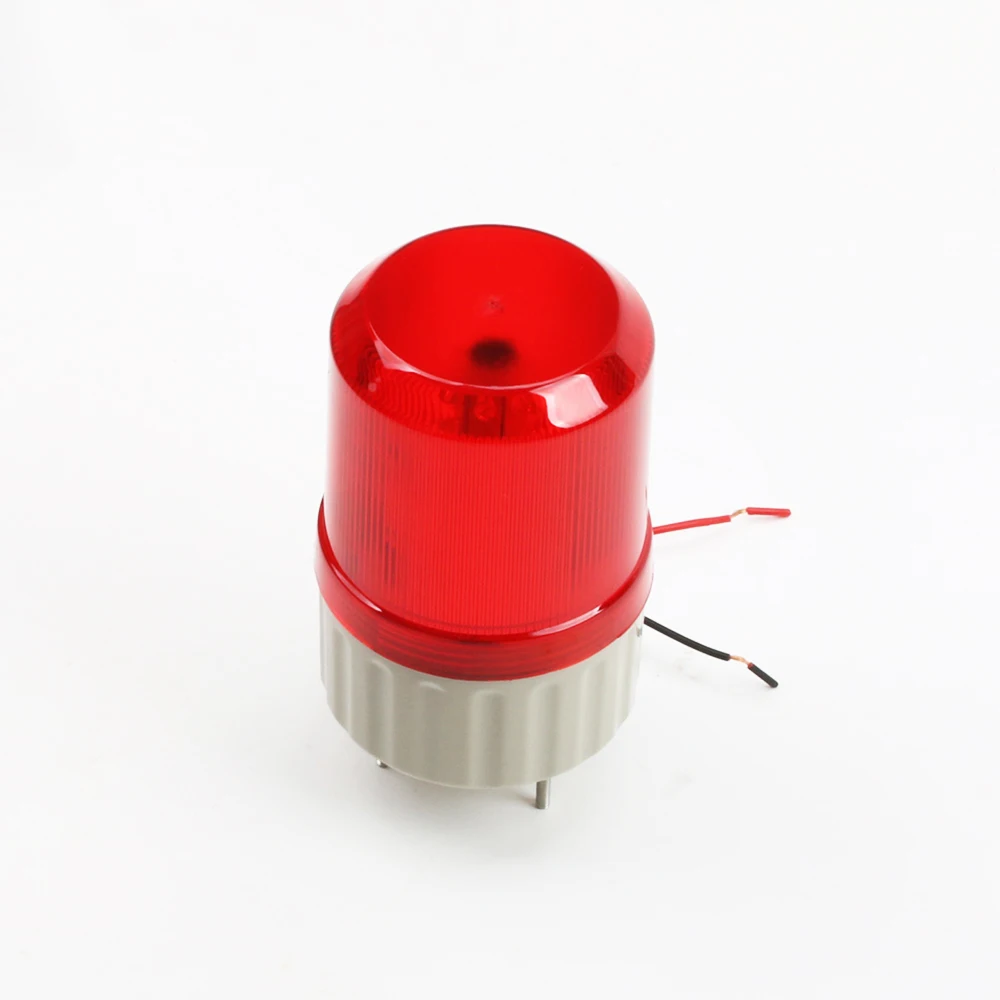 AC 220v 110v DC 12V 24V светодиодный-1081 светодиодный вращающийся промышленный Предупреждение ющий световая сирена звук красный желтый синий зеленый индикатор