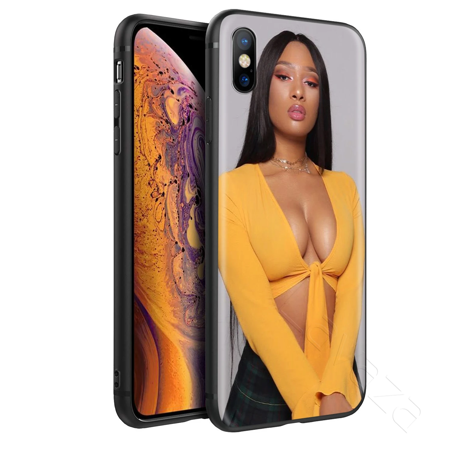 Lavaza Megan Thee Stallion Case for iPhone 11 Pro XS Max XR X 8 7 6 6S Plus 5 5s se |