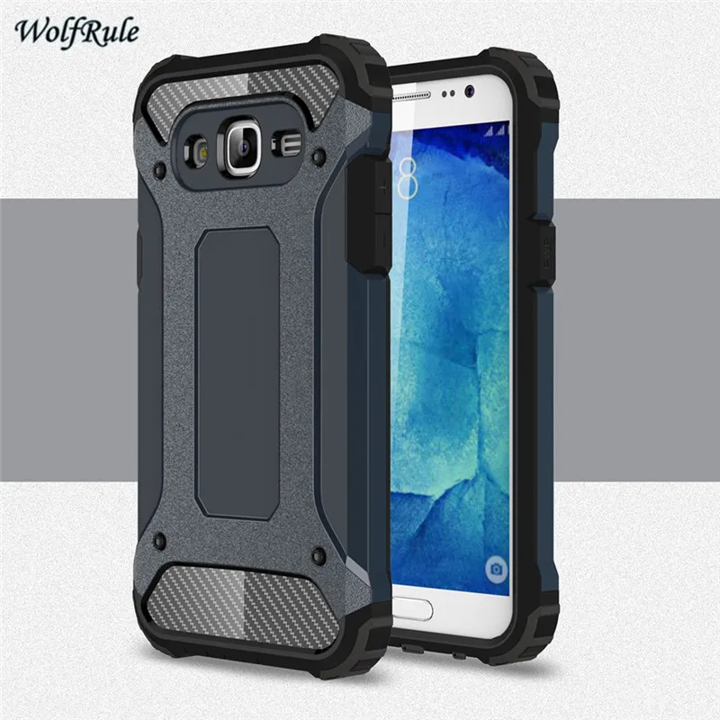 WolfRule For Cover Samsung Galaxy J7 Case TPU &amp PC Armor Phone J700 2015 | Мобильные телефоны и аксессуары