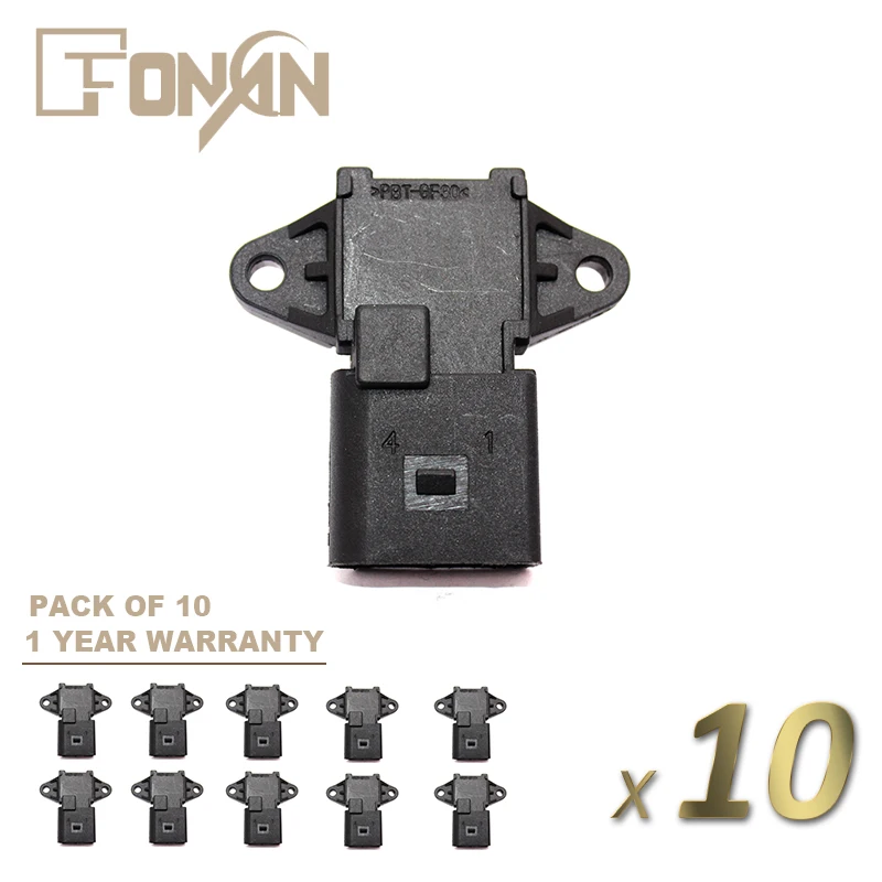 Датчик давления впускного коллектора воздуха MAP для FORD Ranger Troller T4 3 0 16v 05/12 Diesel