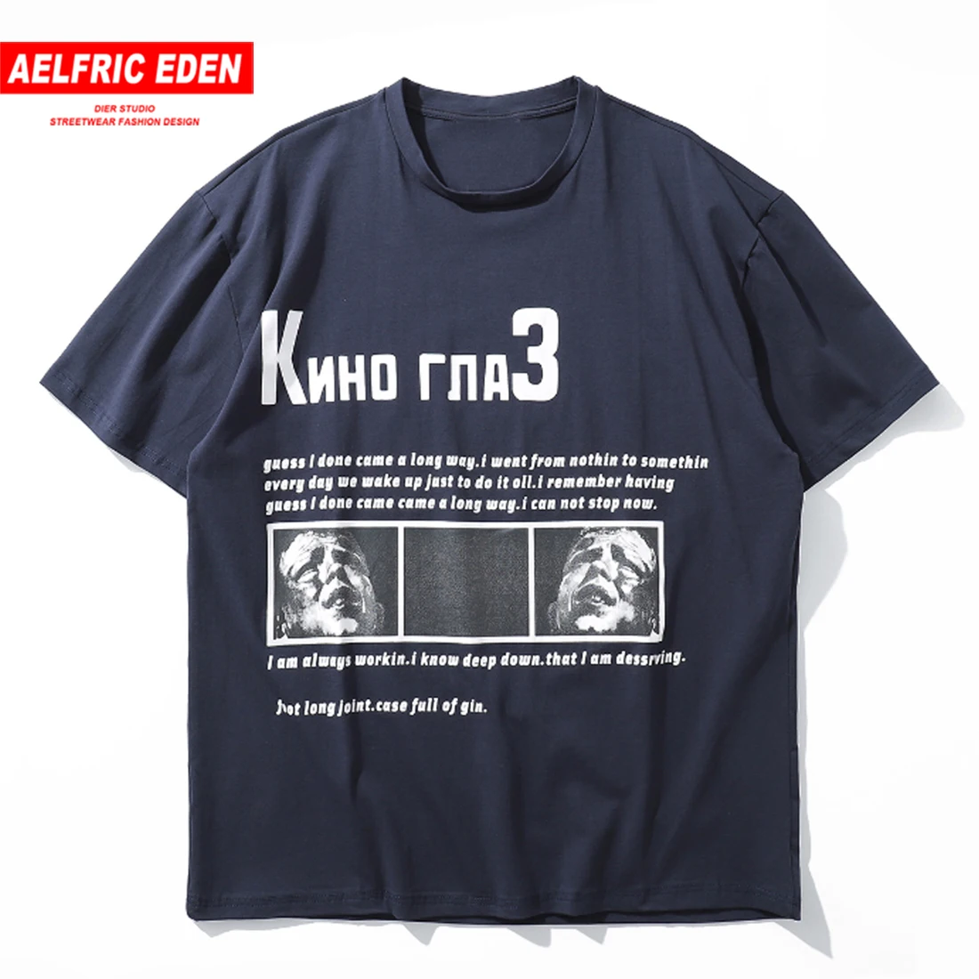 Aelfric Eden 2019 забавный креативный принт Мужская футболка хип-хоп стиль уличная