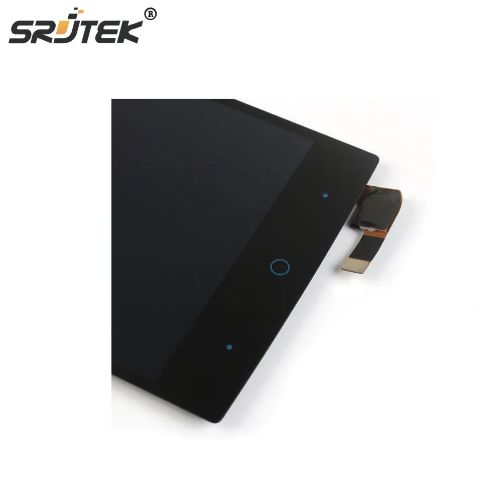 Srjtek для ZTE ZMax 2 Z958 ЖК панель с кодирующий преобразователь сенсорного экрана в