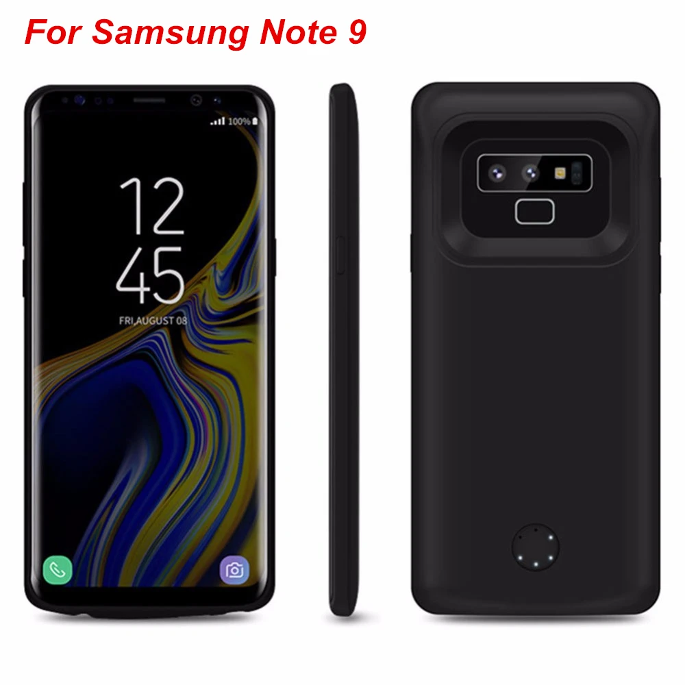 Чехол-аккумулятор для samsung Galaxy Note 9, 5000 мА/ч, умное зарядное устройство, внешний аккумулятор для samsung Note 9, чехол-батарея Note 9