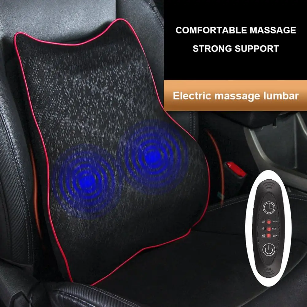 

Massage Lumbar Car Electric Home Office Use Car Multi-function Dual Motor Massage Lumbar Lumbar Pad Coussin Voiture