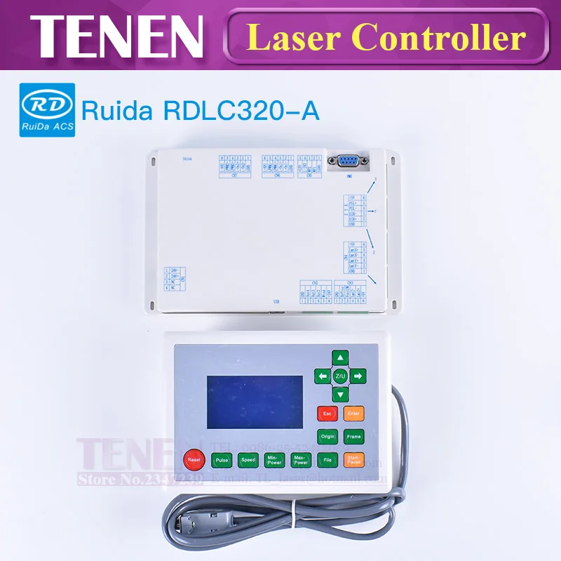 Ruida RDLC320-A CO2 лазерный контроллер RD RDLC320 материнская плата с ЧПУ материнская плата дисплей панель для Co2 лазерная гравировка резка машина