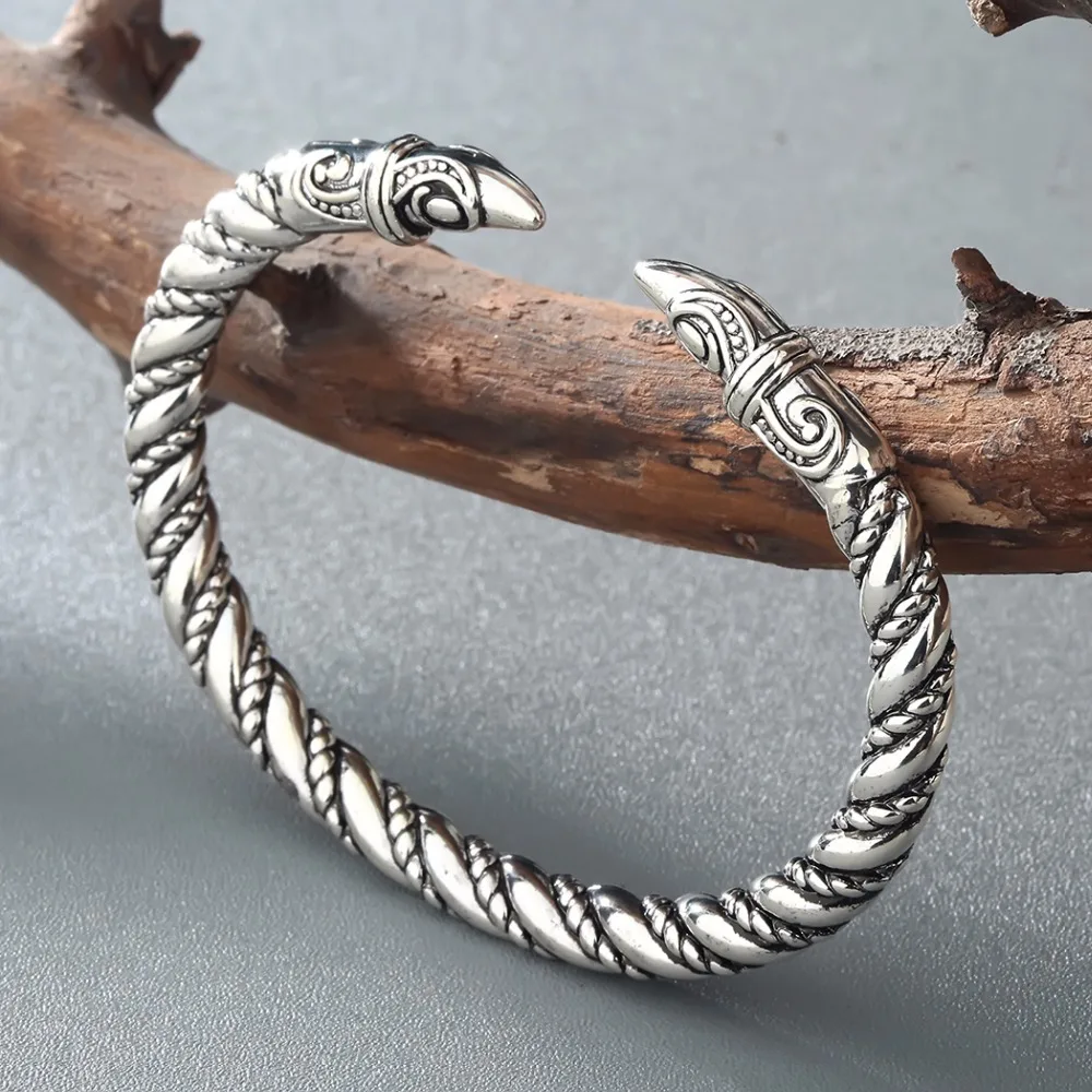 CHENGXUN Дракон-Викинг браслет мужские браслеты для мальчиков скандинавские ювелирные изделия аксессуары винт гвоздь браслет панк готика ювелирные изделия Шарм подарок