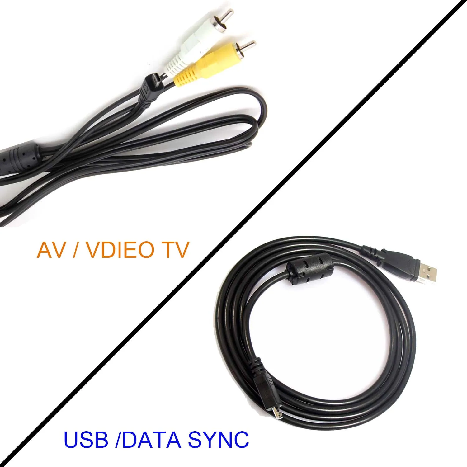 USB и AV ТВ кабель для Pentax Optio камеры I USB7 USB17 M30 MX MX4 S4 S40 S45 S4i S50 S55 S5i S5z S6 S60 S7 SV T10 T20