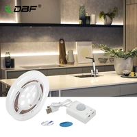 usb rechargeable motion activated bed light pir sensor manual mode led strip under cabinet lighting with auto shut off timer