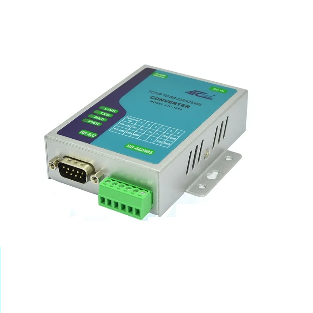Серийный Oral сервер RS232/485/422 к Ethernet RJ45 оборудование сети ATC 1200 промышленного