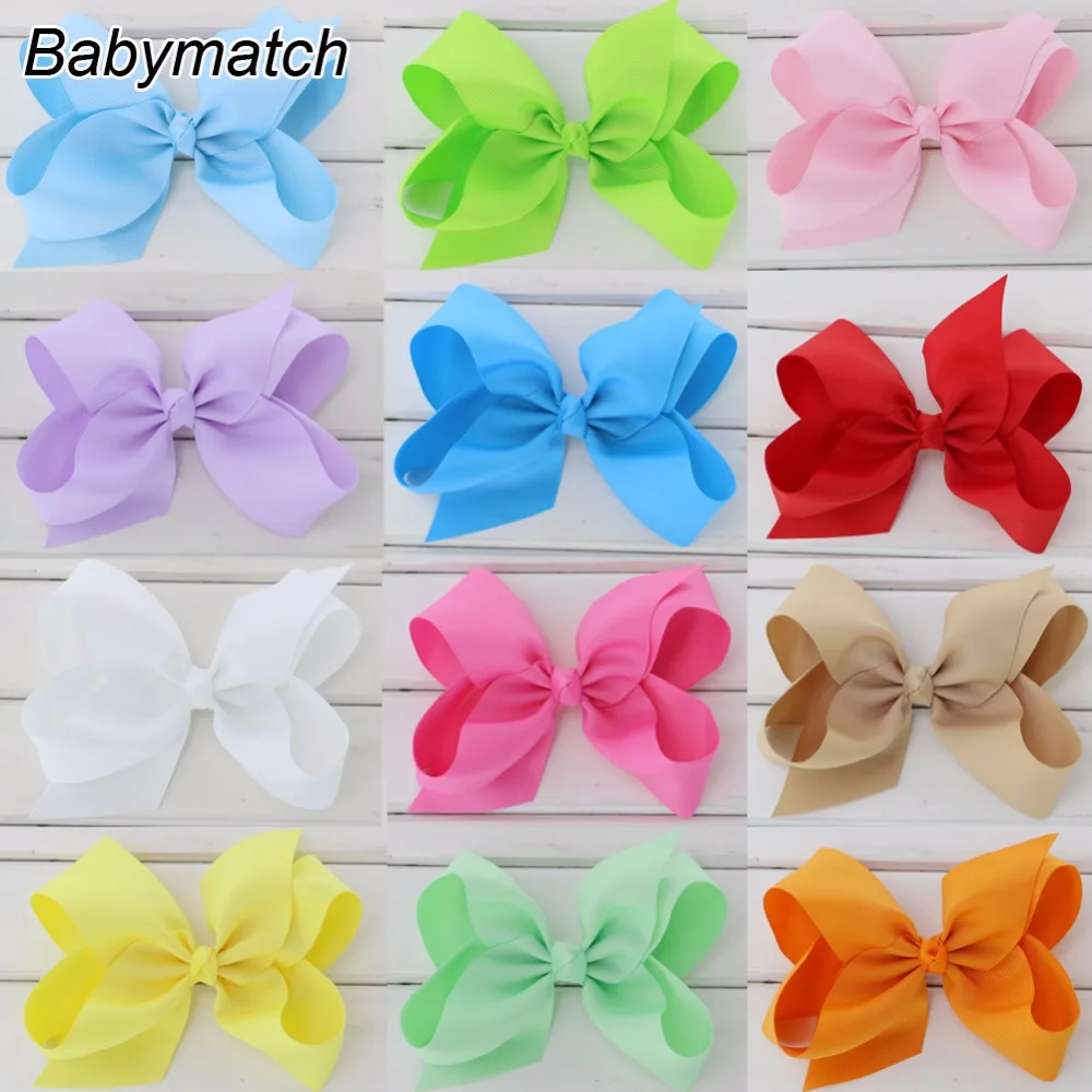 Babymatch 22 шт./лот 6 ''большой бутик лента для волос луки подростков девочек