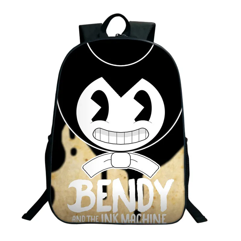 Детские школьные сумки Bendy and The Ink Machine для детей мальчиков и девочек мультяшная