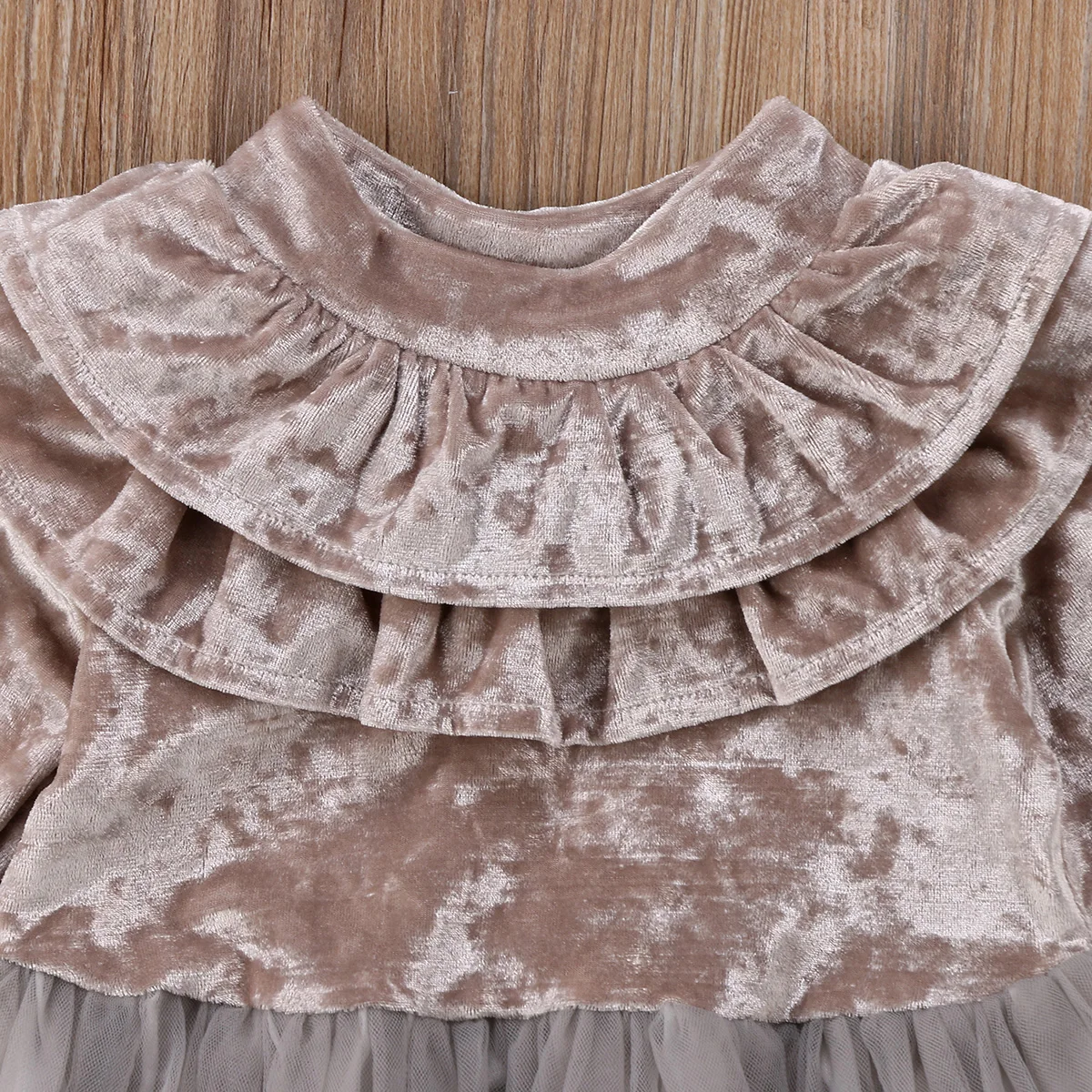 2018 весеннее платье принцессы для маленьких девочек бархатное флисовое