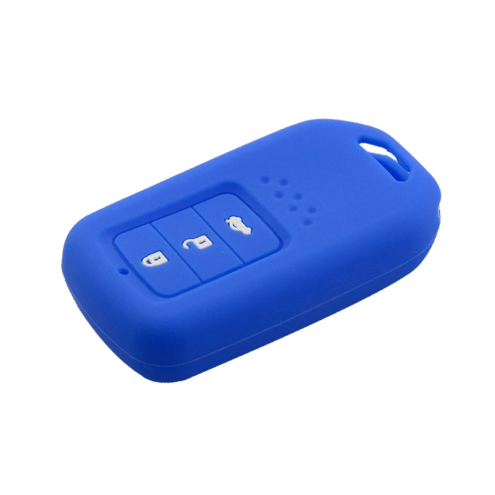 OkeyTech автомобильный Стайлинг силиконовый чехол для ключа автомобиля 3 кнопки Honda