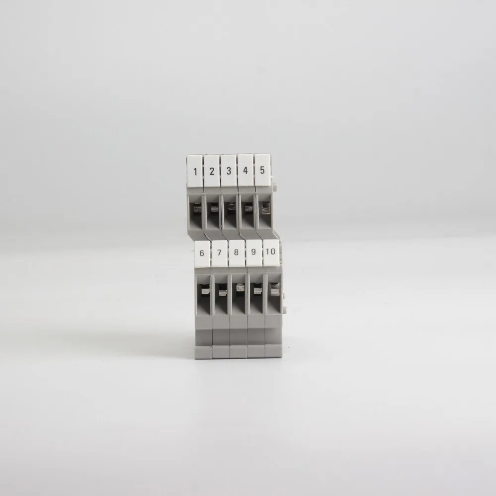 50 шт./кор. UKk3 din-рейку Универсальный Класс PCB клеммы двухэтажные | Строительство и