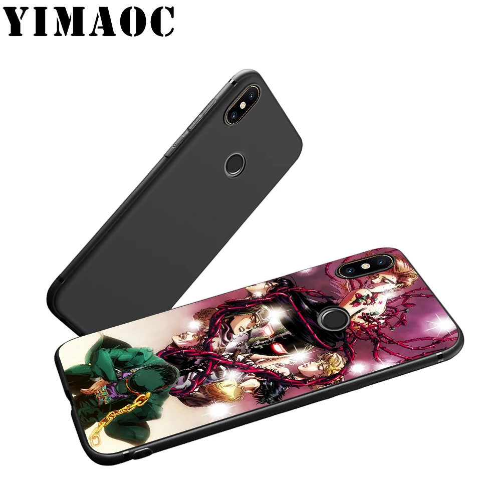 Мягкий силиконовый чехол YIMAOC JoJo Jonathan Joestar для Xiaomi Redmi Note 9 Mi 8 Se 7 6 6A A1 A2 4X 4A 5A 5 MAX 3 MiA1 |
