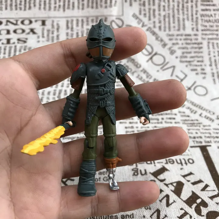 Новая Подлинная форма для литья под давлением ПВХ Беззубик Hiccup Movie Модель