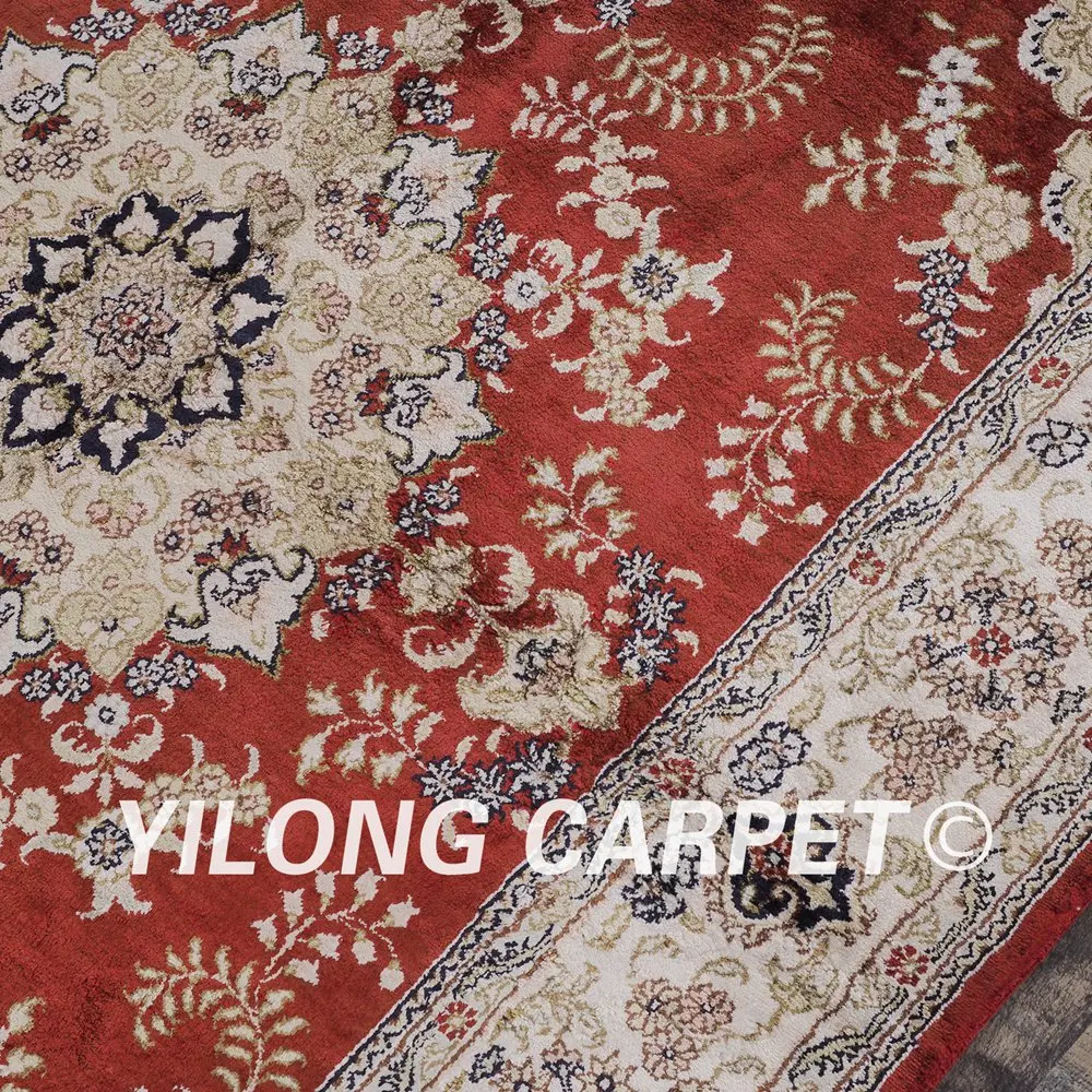 YILONG 4 'x 6' восточные турецкий ковер красный роскошный vantage античный Тебриз и