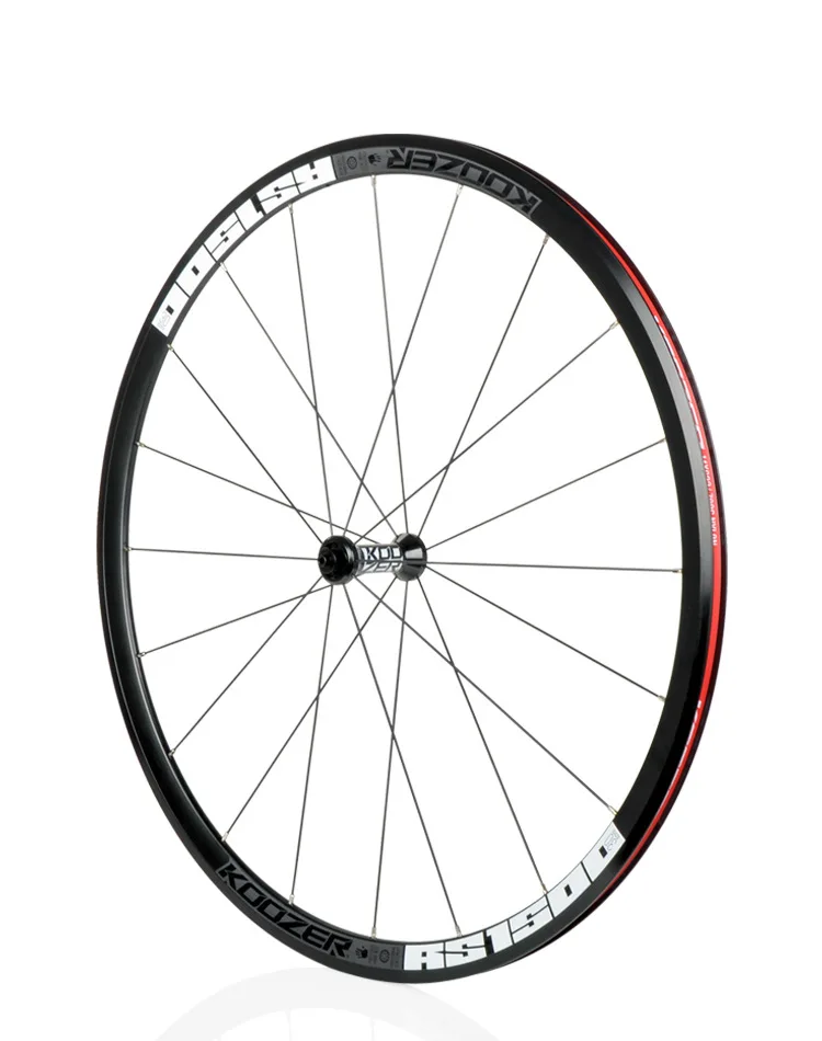 KOOZER RS1500 дорожный велосипед 700C колесная пара переднее 2 сзади 4 подшипника 72 Кольцо 30 мм обод 2:1 колесо со спицами