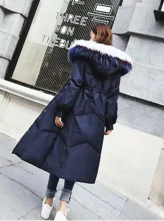 2019 зимняя женская Свободная Толстая теплая куртка Женская с воротником из