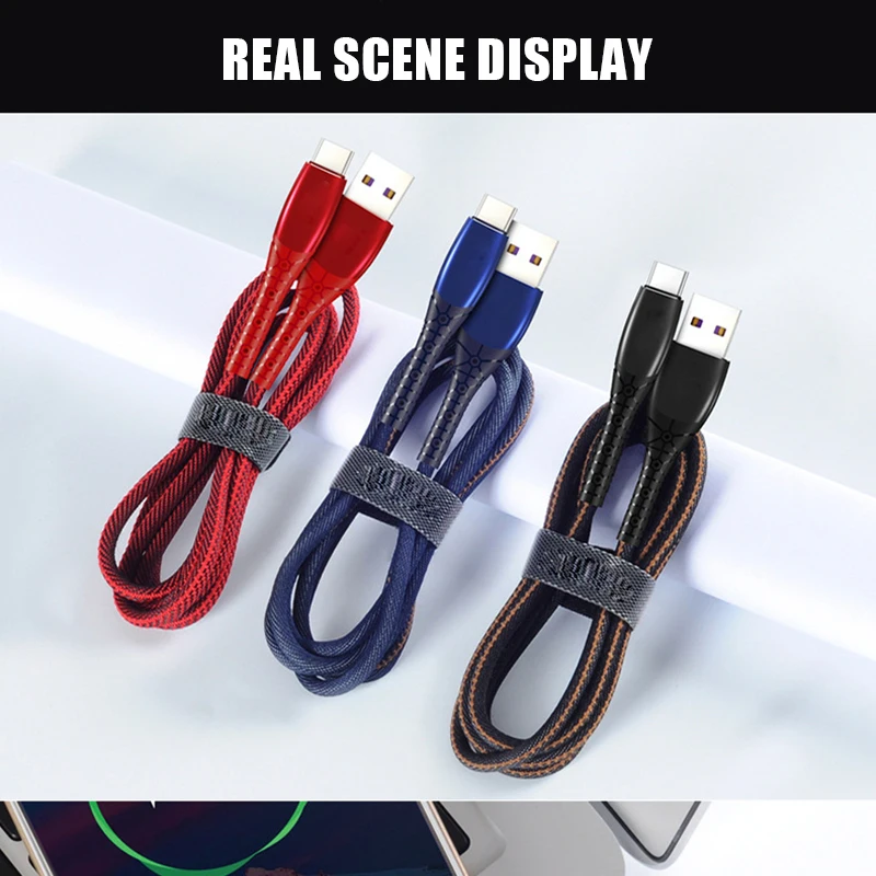 5A Supercharge USB Type C Cable for Huawei Mate 20 Pro P20 P30 Lite Quick Charge 3.0 Type-C Fast | Мобильные телефоны и