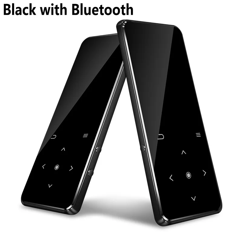 Black with Bluetooth BENJIE K11 IPX4 водонепроницаемый HIFI Mp3 музыкальный плеер 8 Гб без потерь Мини Портативный Аудио плееры FM радио Электронная книга диктофон - Цвет: Black with Bluetooth