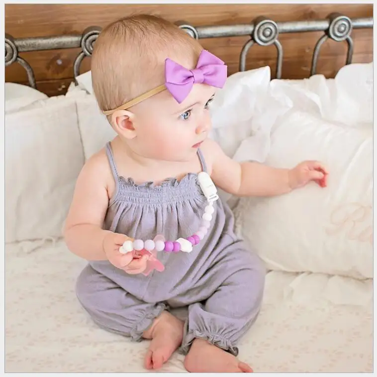 Комбинезон для маленьких девочек Хлопковый комбинезон на бретельках с оборками