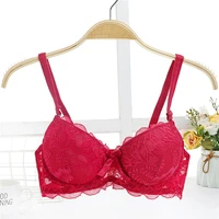 fatimu adams hand push up brasiere sexy lace push up underwire lingerie sexy super gather convertible straps bras for women