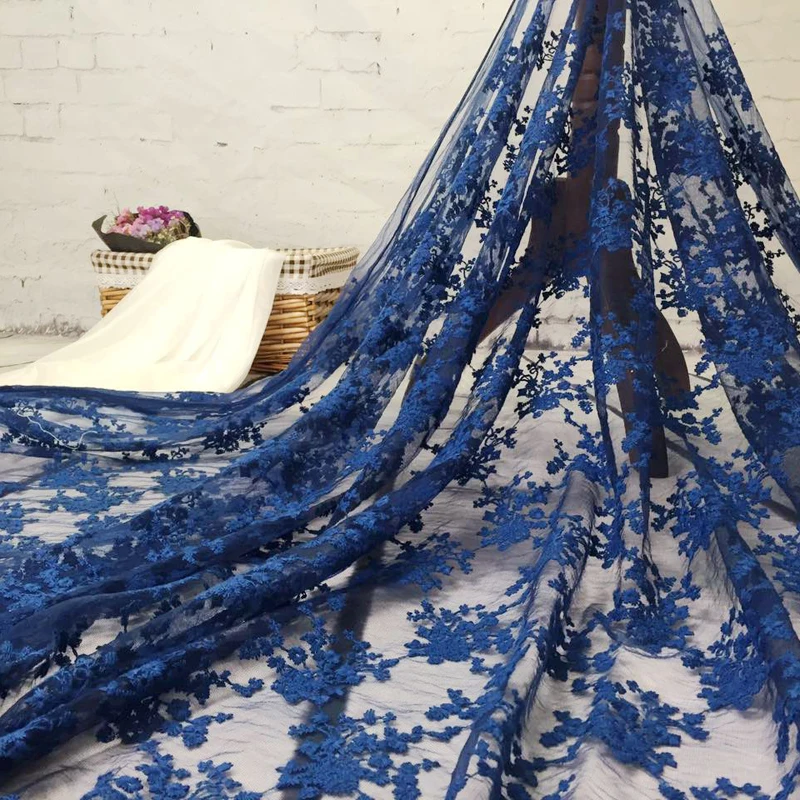 5 ярдов свадебная кружевная ткань черного белого розового желтого зеленого цвета